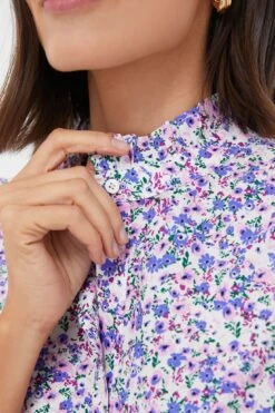 Lilac Multi Floral Florence Blouse -Urban Motion xf1mp6bpBzRdo4rEgtYdECHEmImrRftP 1