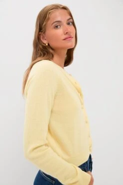 Butter Yellow Knot Button Cashmere Cardigan -Urban Motion xqYGq6cM7et7cr1XwqPJ6b7XZNEzUV24 1