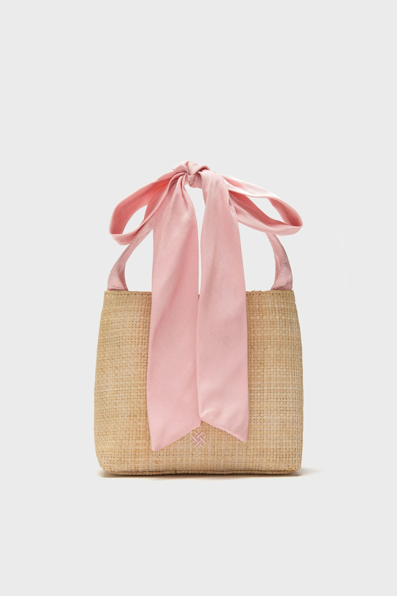 Pink Sand Mixed Media Mini Bow 3 Pink Sand Mixed Media Mini Bow