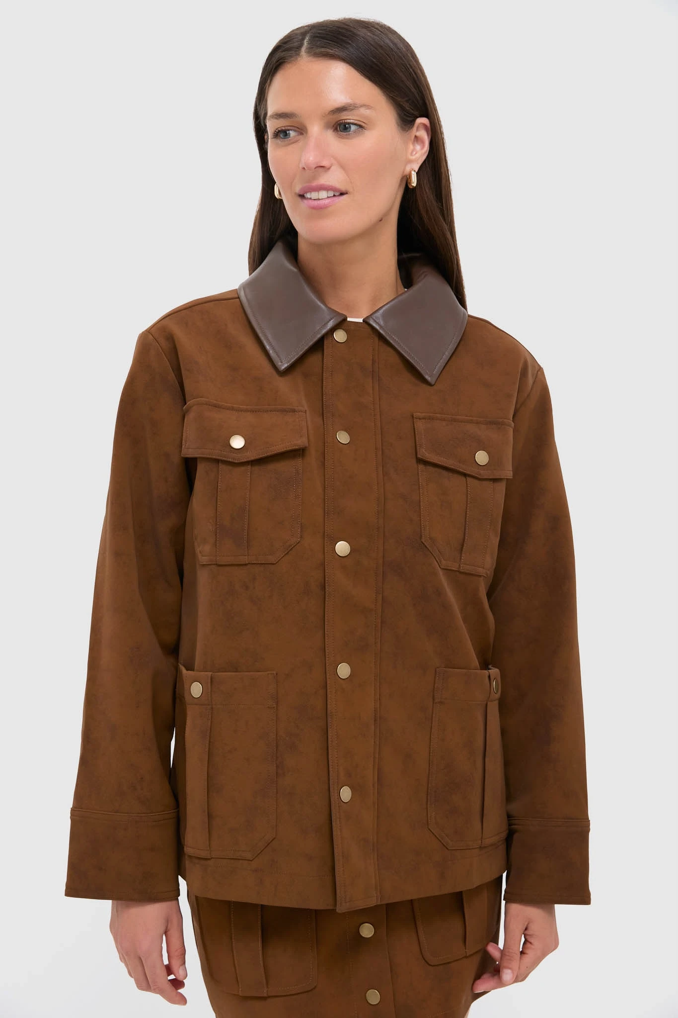 Brown Eloise Chore Jacket 9 Brown Eloise Chore Jacket - Image 7