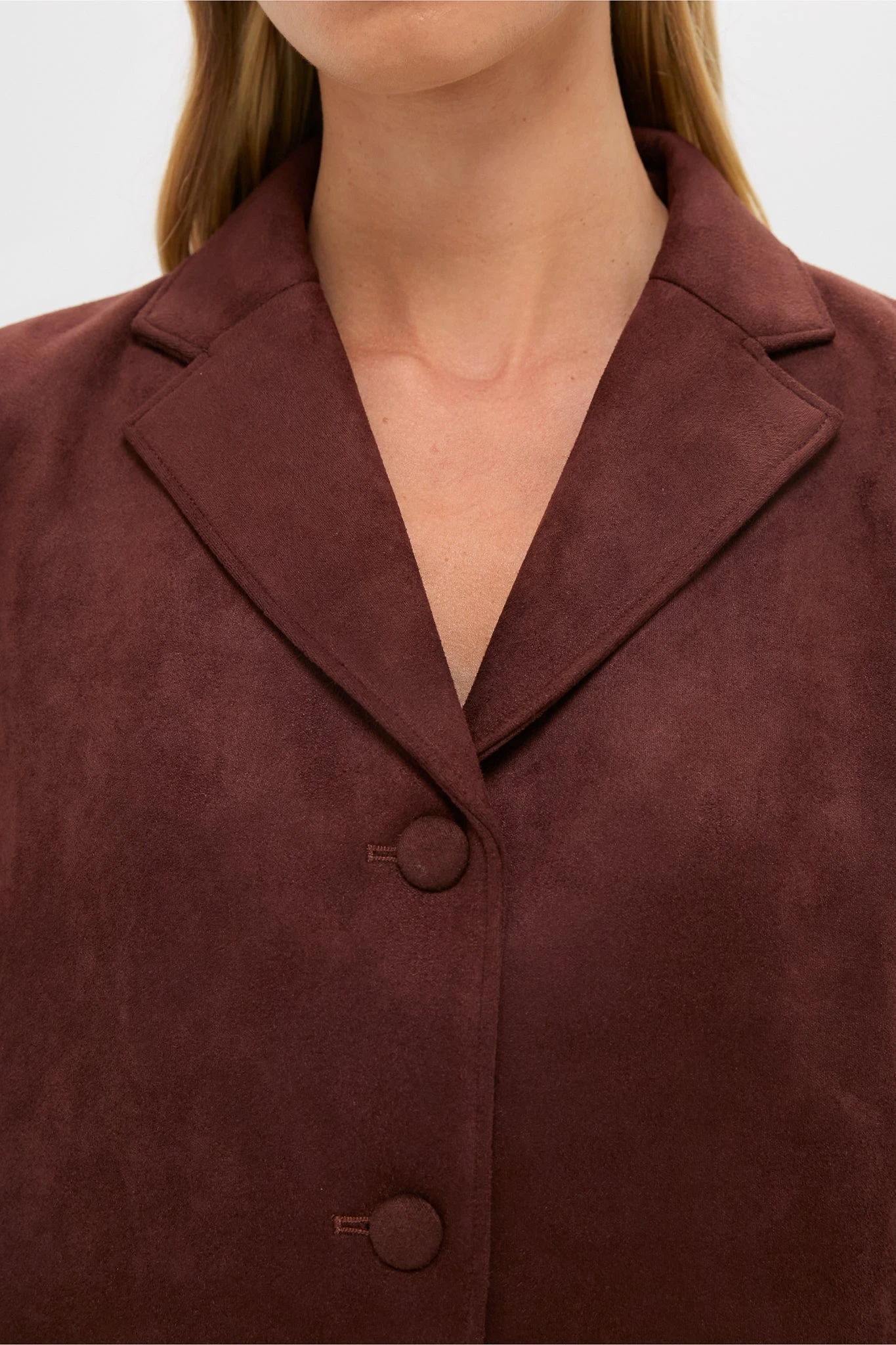 Deep Mocha Vegan Suede Zaria Jacket 7 Deep Mocha Vegan Suede Zaria Jacket - Image 5