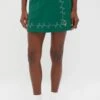 Green Embroidered 15 Inch Performance Stretch Woven Halliet Golf Skirt -Urban Motion zyIi4CYLDMp7v2cs0Emgt7wQibNDQwZa 1